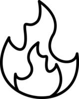 Fire Vector Icon Design