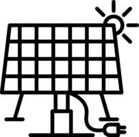 diseño de icono de vector de energía solar