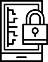 Online security Vector Icon Design