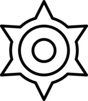 Shuriken Vector Icon Design