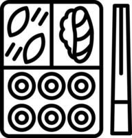 bento vector icono diseño