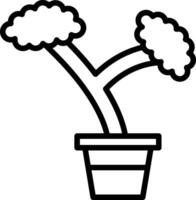 Bonsai Vector Icon Design