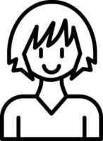 Manga Vector Icon Design