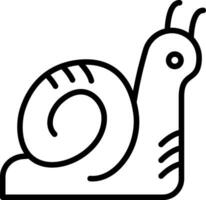 Snail Vector Icon Design