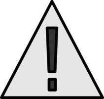 Warning Vector Icon Design