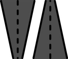 Road Vector Icon Design