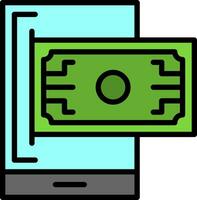 Digital wallet Vector Icon Design