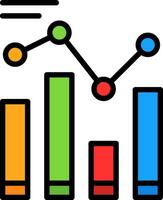 Data analytics Vector Icon Design