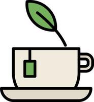 Green tea Vector Icon Design