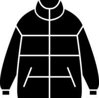 invierno chaqueta vector icono diseño