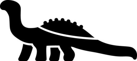 Diplodocus Vector Icon Design