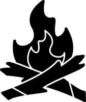 Bonfire Vector Icon Design