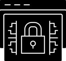 Web encryption Vector Icon Design