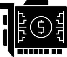 Gpu mining Vector Icon Design