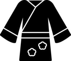 yukata vector icono diseño