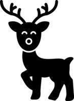 Reindeer Vector Icon Design