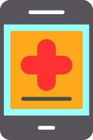 Medical App Vector Icon Design