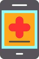 Medical App Vector Icon Design