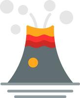 diseño de icono de vector de volcán