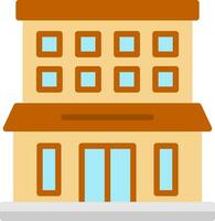 Office Building Vector Icon Design