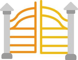 Gate Vector Icon Design