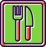 diseño de icono de vector de restaurante