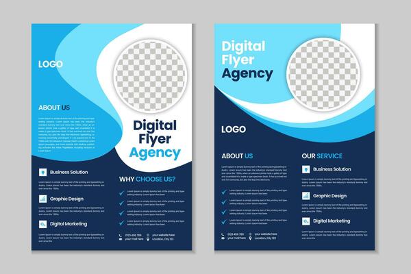 Corporate Company Profile Template Vector Art, Icons, and Graphics for