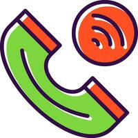 Phone Call Vector Icon Design