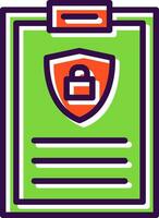 Privacy policy Vector Icon Design