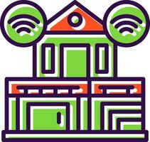 Smart home Vector Icon Design