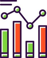 Data analytics Vector Icon Design