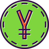 Yen Vector Icon Design