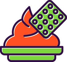 diseño de icono de vector de wasabi