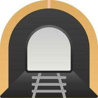 Tunnel Vector Icon Design