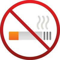 No Smoking Vector Icon Design