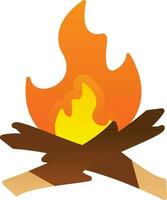 Bonfire Vector Icon Design