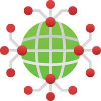 Global connection Vector Icon Design