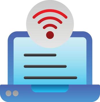 Wifi connection Vector Icon Design