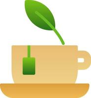 Green tea Vector Icon Design