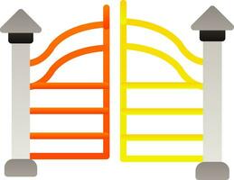 Gate Vector Icon Design