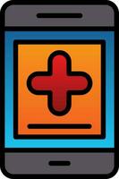 Medical App Vector Icon Design