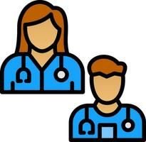 Doctors Vector Icon Design