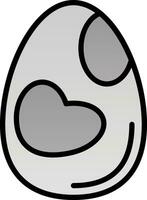 Dinosaur egg Vector Icon Design