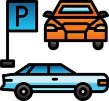 Parking Vector Icon Design