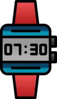 diseño de icono de vector de reloj inteligente