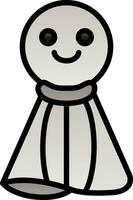 Teru teru bozu Vector Icon Design