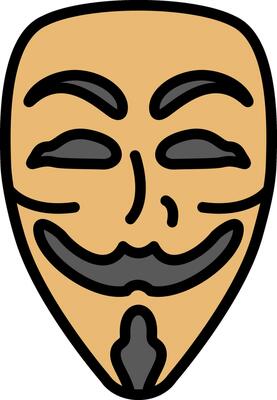 Anonymous Vector Icon Design