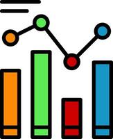 Data analytics Vector Icon Design