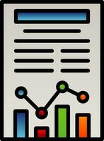 Statistics Vector Icon Design