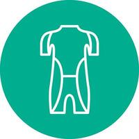 Wet Suit Vector Icon Design